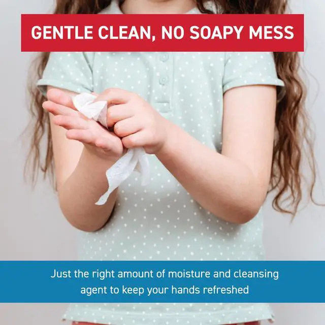 Alt view image 6 of 7 - Hand Sanitizer Hand Wipes for Adults and Kids - 90 wipes - 3 Packs of 30ct Hand Sanitizing Wipes, Travel Essentials