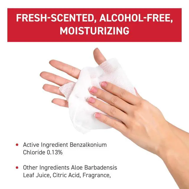 Alt view image 4 of 7 - Hand Sanitizer Hand Wipes for Adults and Kids - 90 wipes - 3 Packs of 30ct Hand Sanitizing Wipes, Travel Essentials