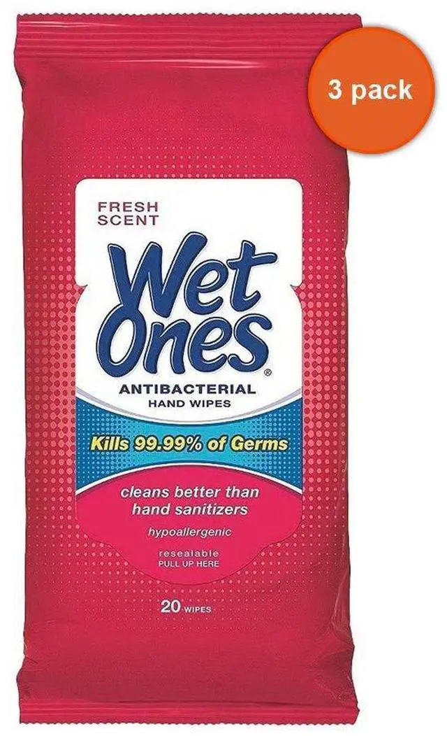 Main image of 20CT Wet Ones Wipes