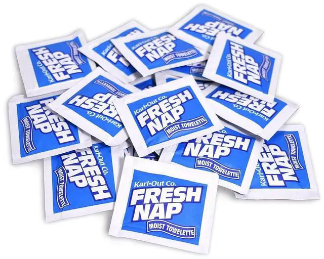 Main image of Fresh Nap Lemon Moist Towelette - 100 Count