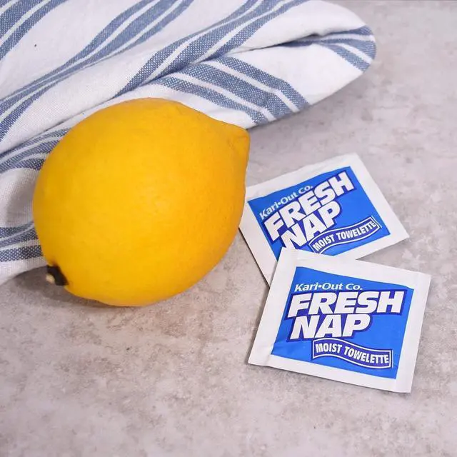 Alt view image 3 of 7 - Fresh Nap Lemon Moist Towelette - 100 Count