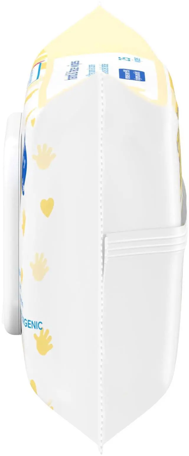 Alt view image 3 of 7 - Baby Disposable Hand & Face Cleansing Wipes, Pre-Moistened Wipes Gently Remove 99% of Germs & Dirt from Delicate Skin, Paraben-, Phthalate- & Alcohol-Free, Hypoallergenic, 25 Count