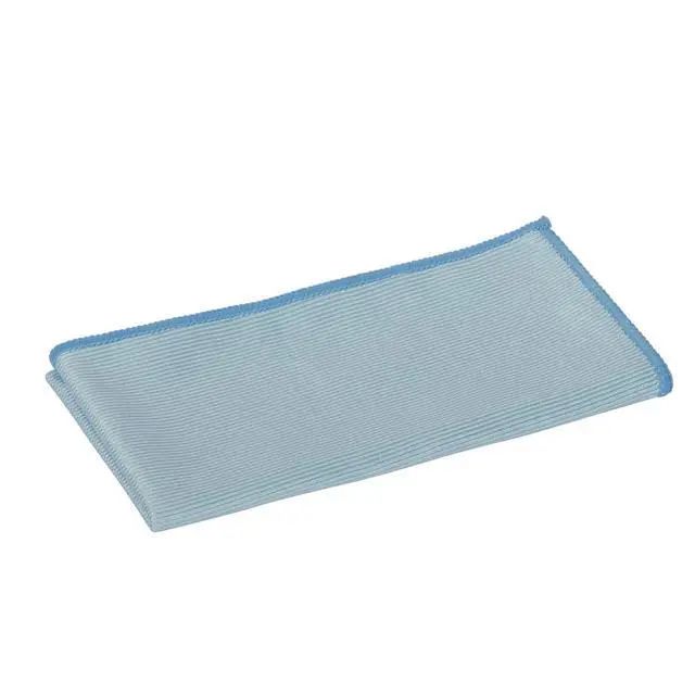 Alt view image 3 of 7 - Microfiber Glass Cleaning and Polishing Cloth, Blue, Lint Free, 15.7 x 15.7 Inch, for Windows, Glasses, Windshields, Mirrors, Stainless Steel, 1 Pack (1, Blue, Large)