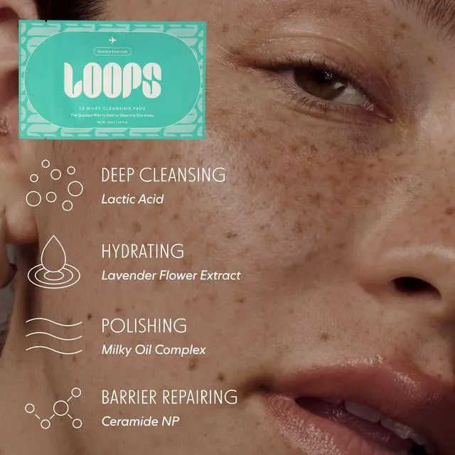 Alt view image 2 of 3 - Milky Cleanser Korean Skincare - Deep Cleansing and Hydrating Skin Care - Pre-soaked Bamboo Facial Cleansing Pads - Facial Wash with Milky Oil Complex - Oil Cleanser for Face - Pack of 12