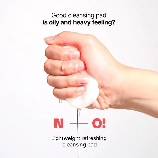 Alt view image 3 of 7 - Heart All-in-One Cleansing Pads, Dual-Sided Facial Cleansing & Exfoliating Wipes with Soothing Botanical Extracts, Removes Makeup, Dirt & Impurities, Korean Daily Skin Care, 30 Sheets