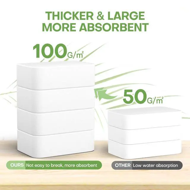 Alt view image 2 of 7 - Disposable Face Towel 12"x9" Thicken,Compressed Towels Compressed Towel Tablets, Clean Reusable Face Cloths, Compact Mini Portable Cotton Washcloths for Travel Beauty Gym BBQ Home Office Use