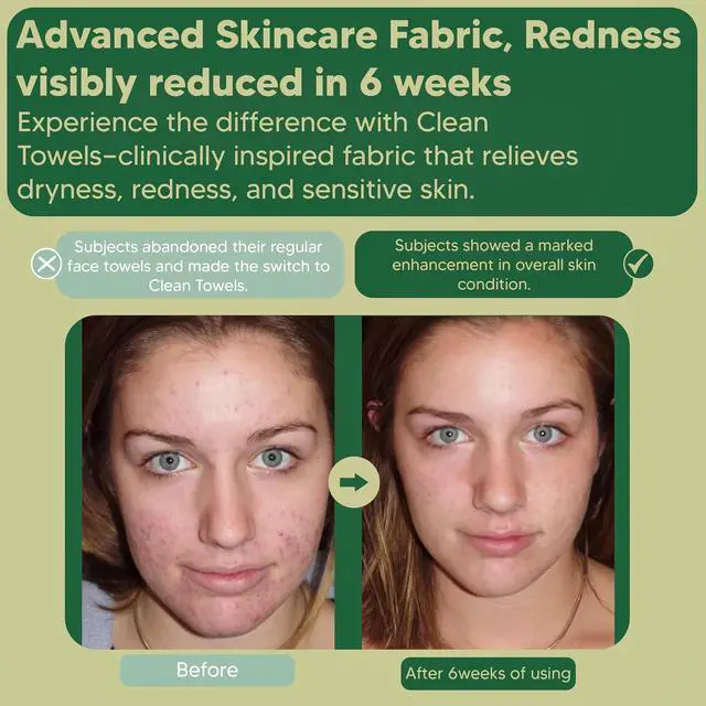 Alt view image 7 of 7 - Premium Facial Towels - Extra Soft, Tear -Resistant, Lint Free, Disposable, Vegan, Fragrance-Free Hygienic Skincare Towels for Daily Cleansing and Makeup Remover Dry Wipes (50 Count Pack of 1)
