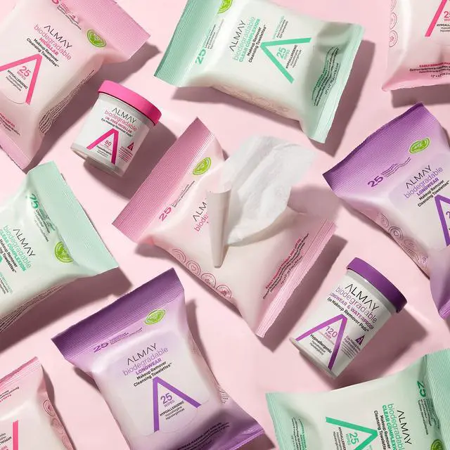 Alt view image 6 of 7 - Micellar Makeup Remover Cleansing Towelettes, Hypoallergenic, Fragrance-Free, 25 count (Packaging may vary)