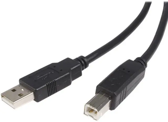Main image of 15ft Black USB 2.0 USB-A to USB-B Cable - M/M (USB2HAB15)