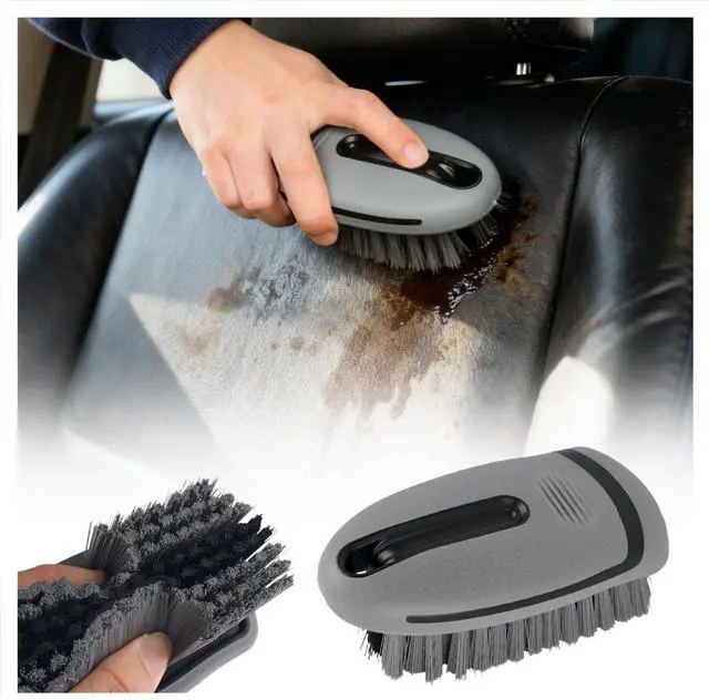 Main image of 2026 New Car Upholstery Brush for Cleaning,Portable Car Carpet Brush with Dense Bristle & Non-Slip Handle,Multi-Purpose Upholstery Cleaner Brushes for Cars Trucks SUVs Interior