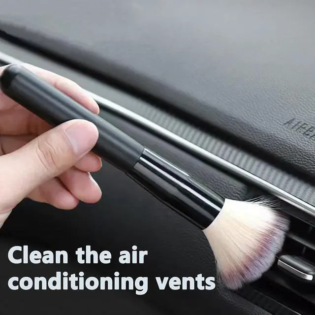 Alt view image 3 of 7 - 3 Pack Exquisite Microfiber Duster Brushes, Feather Duster,Car Interior Cleaning Brush - Cleaning Tool Efficient Dust Removal for Car Interior, Computers, Keyboards, Photo Frames, Digital Devices