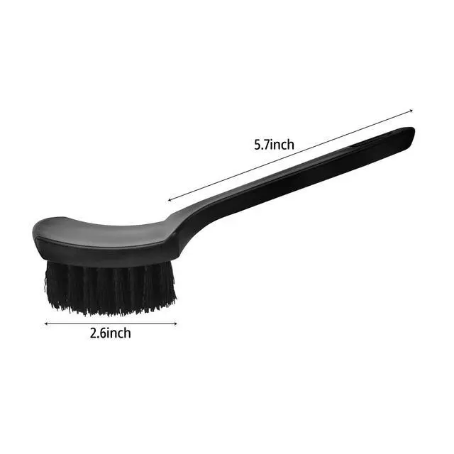 Alt view image 2 of 7 - Carpet Brushes for Cleaning, Scrub Brush for Floor Mats, Cleaning Brush for Car Interior and Home, Simple and Practical (1, Black)