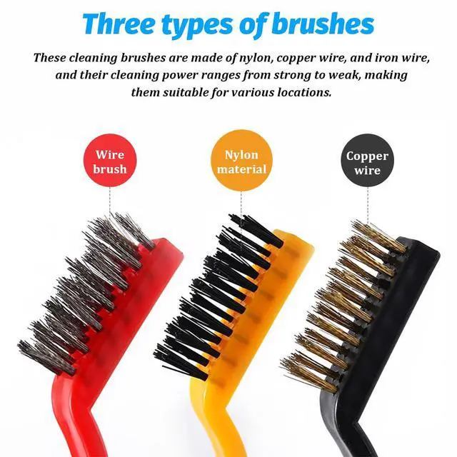 Alt view image 6 of 6 - 11PCS Car Detailing Brush Set, Soft Boar Hair Vehicle Interior Exterior Detail Cleaning Brush, Automotive Detailing Cleaner Kit for Wheel, Air Vent, Seat, Universal for Most Vehicles