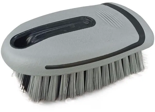 Main image of Carpet and Upholstery Cleaning Brush - Stiff Bristle Carpet Scrubber Car Cleaning Brush for Car Interior and Home - Leather Brush Auto Detailing Scrub Brushes for Couch, Floor Mats, Clothes (Grey)