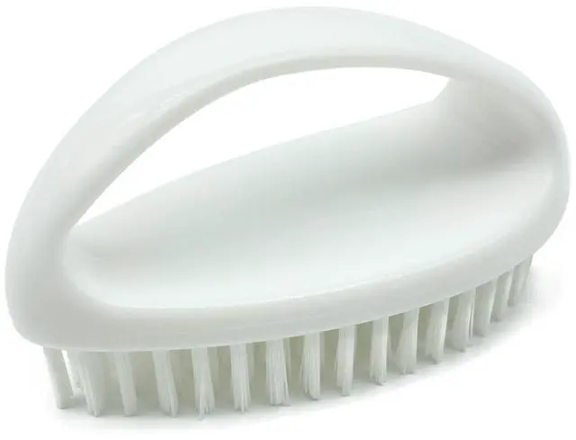 Main image of Scrub Brush for Cleaning Scrubbing Heavy Duty Stiff Nylon Bristles Cleaning Brush Multi-Purpose, White & Small Size