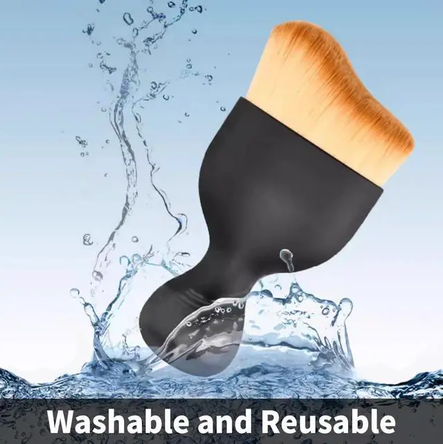 Alt view image 4 of 7 - Car Interior Cleaning Brush Set, 2PCS Soft Bristle Dust Brushes with Protective Covers for Dashboard, Air Vents, Screens & Leather Scratch-Free Auto Detailing Tool