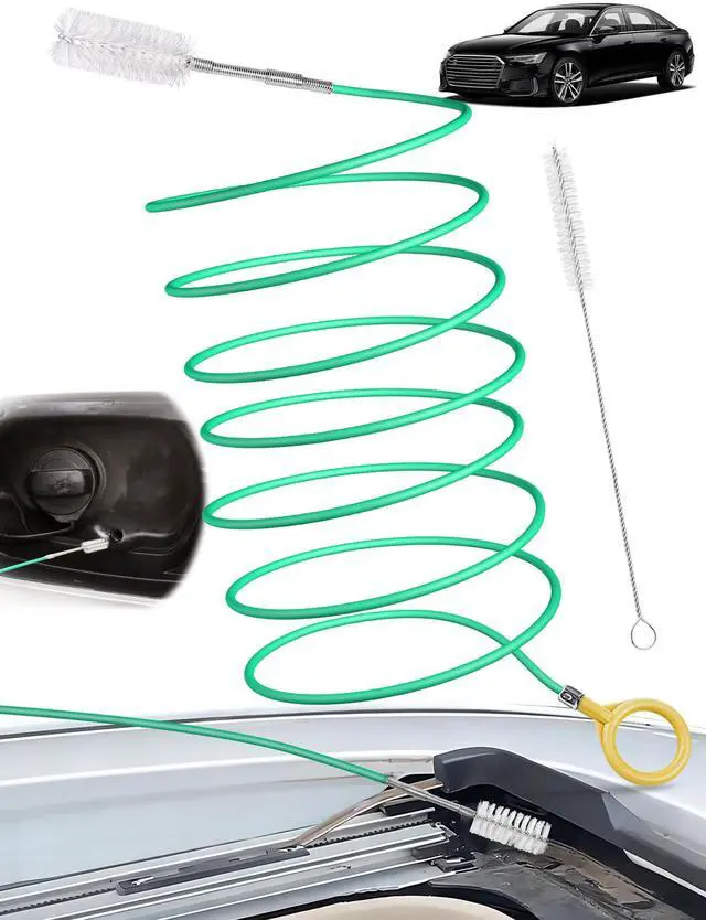 Main image of Upgraded Auto Sunroof Drain Cleaning Tool, 120 Inch Long Flexible Drain Brush Pipe Cleaners for Car, Slim Drain Dredging Tool Tube Cleaning Brush Perfect for Car Sunroof, Windshield Wiper Drain Hole