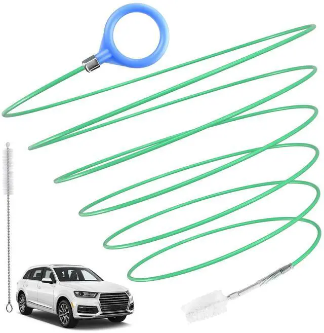 Main image of Auto Sunroof Drain Cleaning Tool, 120 Inch Flexible Tube Cleaning Brush, Drain Brush Extra Long Pipe Cleaners for Cars, Car Accessories, Car Sunroof Drain Hole Cleaner for Drains, Sewers, Windshields