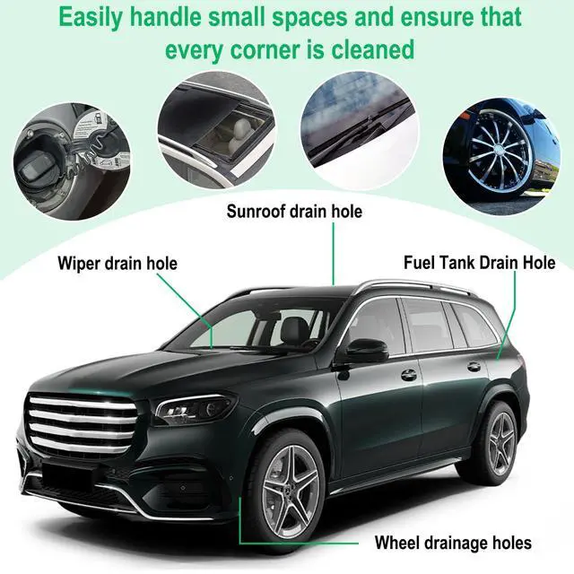 Alt view image 6 of 7 - Auto Sunroof Drain Cleaning Tool, 120 Inch Flexible Tube Cleaning Brush, Drain Brush Extra Long Pipe Cleaners for Cars, Car Accessories, Car Sunroof Drain Hole Cleaner for Drains, Sewers, Windshields