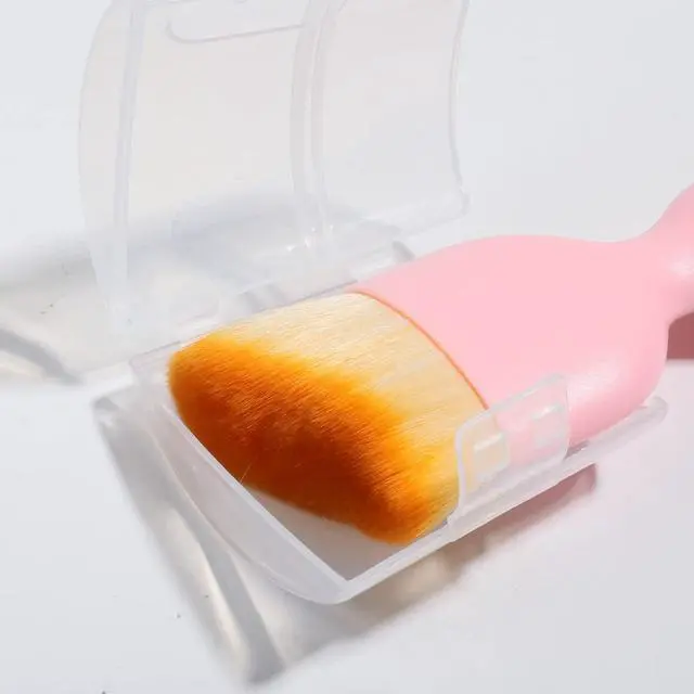 Alt view image 2 of 7 - Car Interior Detailing Brush,Soft Bristle Cleaning Brush Car Detailing Brush Dusting Brush,Car Interior Cleaning Tool,Auto Detail Brush Car Dash Duster Brush (Pink with Cap)