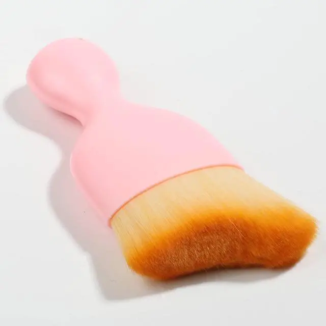 Alt view image 5 of 7 - Car Interior Detailing Brush,Soft Bristle Cleaning Brush Car Detailing Brush Dusting Brush,Car Interior Cleaning Tool,Auto Detail Brush Car Dash Duster Brush (Pink with Cap)