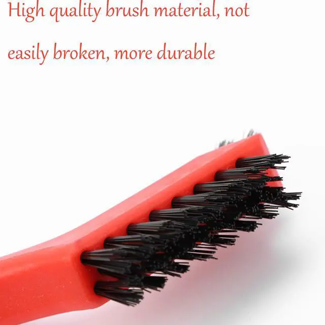 Alt view image 5 of 7 - 3pcs Nylon Cleaning Brushes Small Wire Brush Set for Cleaning Rust Removal in Holes