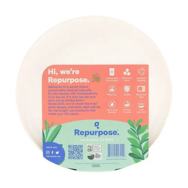 Alt view image 4 of 7 - 6" Eco-Dessert Plates, 20 Count
