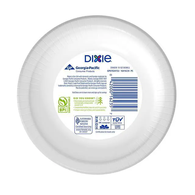 Alt view image 7 of 7 - Disposable Paper Bowls 10oz, 35 CT