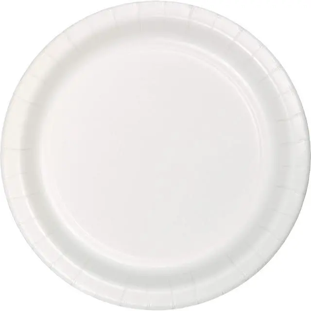 Main image of Bright White (White) Dessert Plates (24)