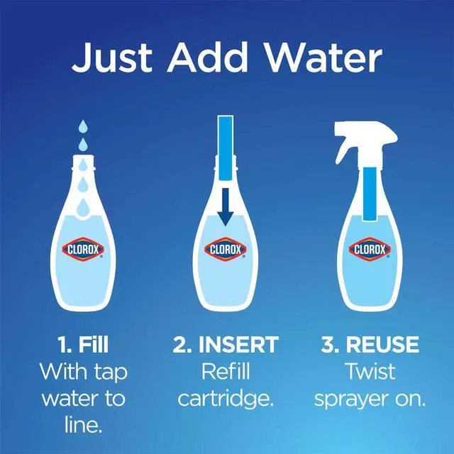 Alt view image 2 of 6 - Disinfecting Bathroom Foamer Refills for Clorox Bathroom Foamer Cleaning System, Household Essentials, 2 Count