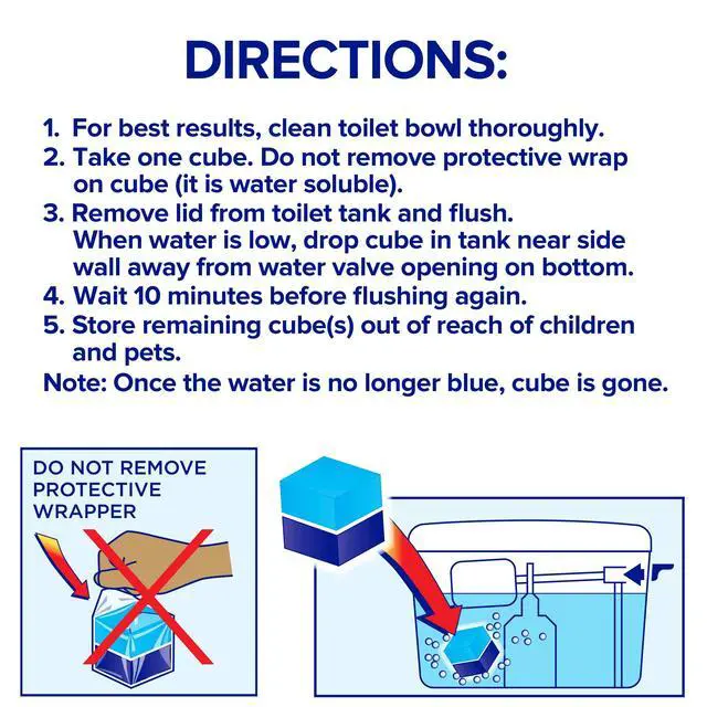 Alt view image 7 of 7 - Soft Scrub in-Tank Toilet Cleaner Duo-Cubes, Sapphire Waters