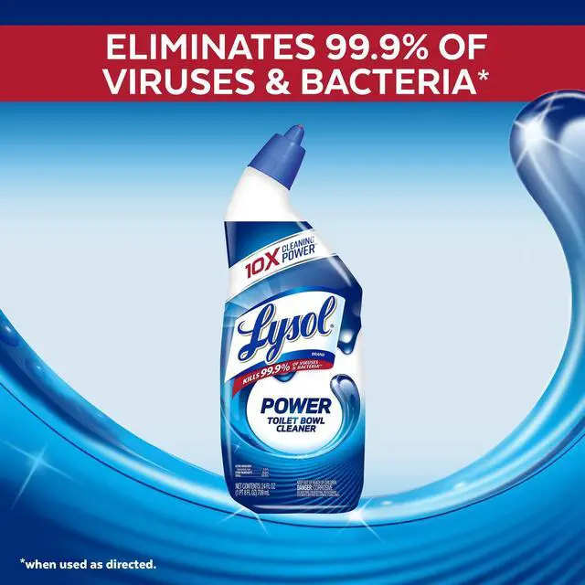 Alt view image 2 of 5 - Power Toilet Bowl Cleaner Gel, For Cleaning and Disinfecting, Stain Removal, 24oz