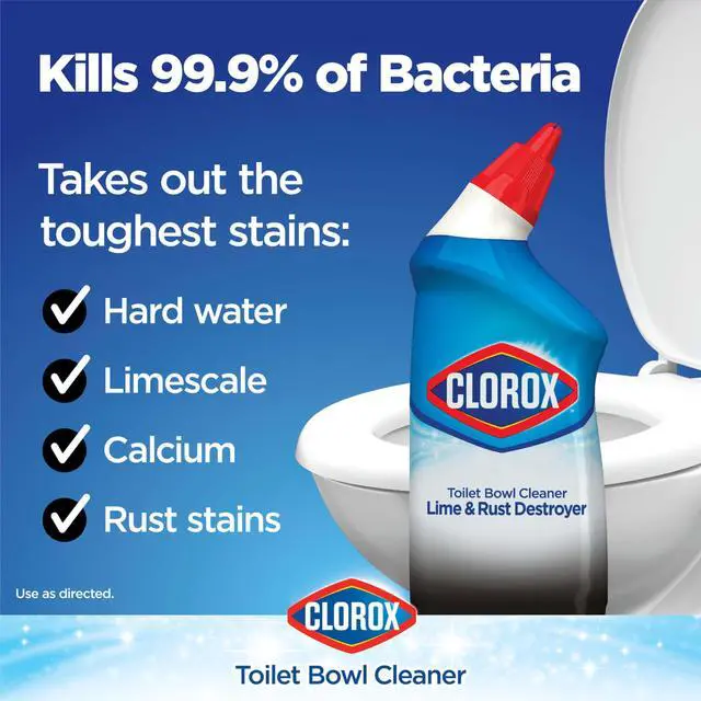 Alt view image 2 of 7 - Toilet Bowl Cleaner Lime & Rust Destroyer, Automatic Toilet Bowl Cleaner, Healthcare Cleaning and Industrial Cleaning, 24 Ounces (Pack of 1)