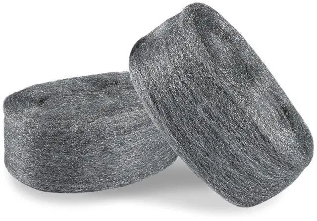 Main image of Steel Wool 0000 10oz(20ft) - 0000 Steel Wool for Glass Fine Steel Pads for Chrome or Wood Polishing Weep Hole Covers for Brick Walls Fill Fabric Metal Fabric Pad Mice Control