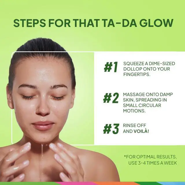 Alt view image 6 of 7 - Blackhead Clearing Face Scrub, Clears Blackheads & Unclogs Pores, Green Tea & Bamboo, Salicylic Acid Acne Treatment Facial Scrub, Moderate Exfoliator Skin Care with Natural Exfoliants 6 oz