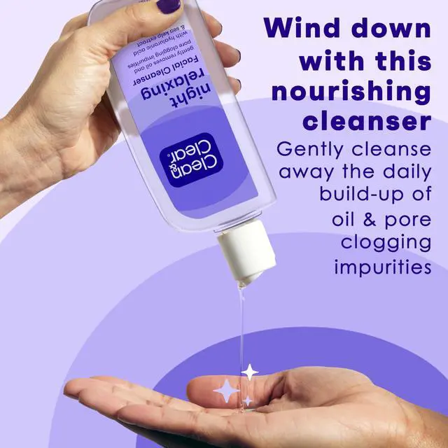 Alt view image 3 of 7 - Clear Night Relaxing Deep Cleaning Face Wash, 8 Fluid Ounce (Packaging May Vary)
