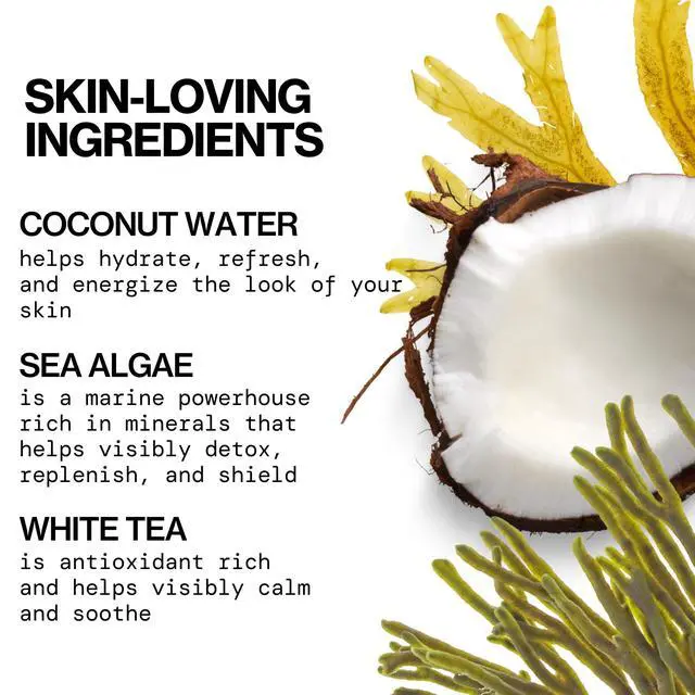 Alt view image 2 of 7 - Face Wash - Sea Foam Mini Travel Size, Skincare, Daily Gentle Foaming Cleanser, Makeup Remover, Face Cleanser, Skin Care, For Combination and Oily Skin, Vegan, 1.4 fl oz (1 Count)