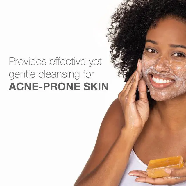 Alt view image 3 of 7 - Facial Cleansing Bar for Acne-Prone Skin, Gentle Non-Medicated Daily Cleanser, Non-Comedogenic Transparent Soap with Glycerin, No Dyes or Detergents, 3.5 oz