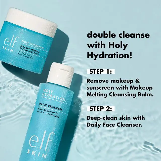 Alt view image 4 of 6 - Holy Hydration! Daily Cleanser Mini, Face Cleanser For Washing Away Excess Oil, Impurities & Makeup, Made With Hyaluronic Acid, Vegan & Cruelty-Free
