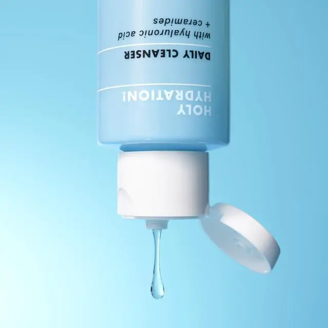 Alt view image 5 of 6 - Holy Hydration! Daily Cleanser Mini, Face Cleanser For Washing Away Excess Oil, Impurities & Makeup, Made With Hyaluronic Acid, Vegan & Cruelty-Free