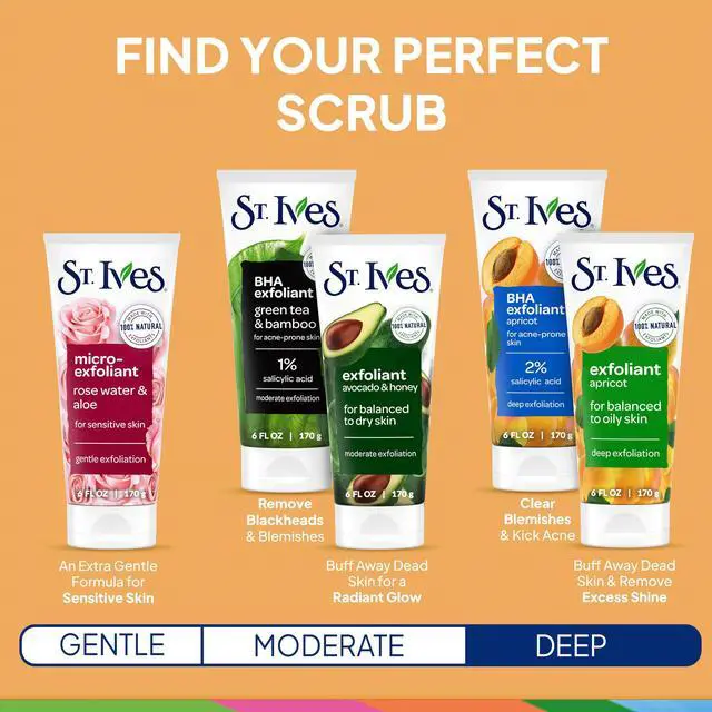 Alt view image 7 of 7 - Fresh Skin Apricot Face Scrub, Deep Exfoliator Skin Care for Clean, Glowing Skin, Oil-free Facial Scrub Made with 100% Natural Exfoliants, 6 oz