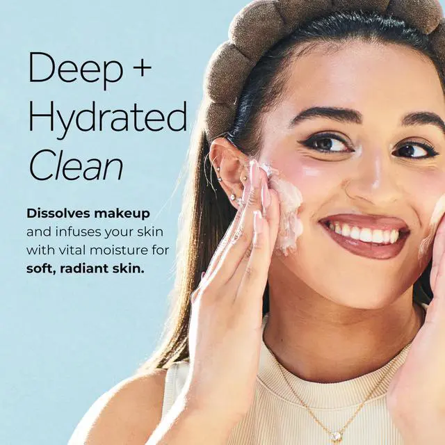 Alt view image 4 of 7 - Cold Cream Cleanser, Fragrance-Free Moisturizing Makeup Remover & Deep Cleansing Face Cream Facial Cleanser for Soft, Radiant Skin Dermatologist Tested, Non-Comedogenic, 6.1 oz