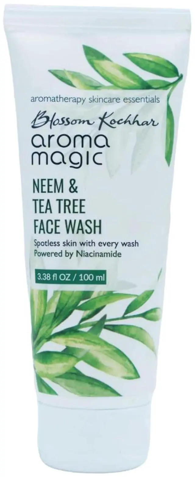 Main image of Tea Tree Face Wash with Niacinamide | Deep Cleansing & Pore Tightening | Acne & Pimple Control | Facial Cleanser for Supple & Smooth Skin | 3.38 Fl Oz/100ml