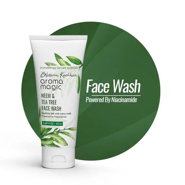 Alt view image 3 of 7 - Tea Tree Face Wash with Niacinamide | Deep Cleansing & Pore Tightening | Acne & Pimple Control | Facial Cleanser for Supple & Smooth Skin | 3.38 Fl Oz/100ml