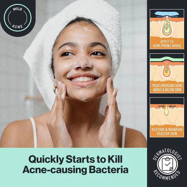 Alt view image 4 of 7 - Sensitive Skin Acne Cream Cleanser