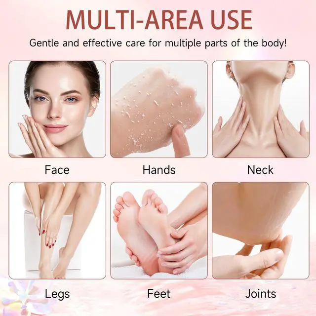 Alt view image 6 of 7 - Purifying Exfoliating Gel, Natural Exfoliating Purifying Cream, Facial Exfoliator Cleanser, Gentle Face Wash-Cleansing Moisturizing Peeling Gel, For All Skin Types (1.76 Fl Oz (Pack of 1))