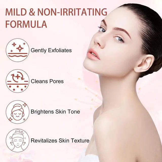Alt view image 2 of 7 - Purifying Exfoliating Gel, Natural Exfoliating Purifying Cream, Facial Exfoliator Cleanser, Gentle Face Wash-Cleansing Moisturizing Peeling Gel, For All Skin Types (1.76 Fl Oz (Pack of 1))