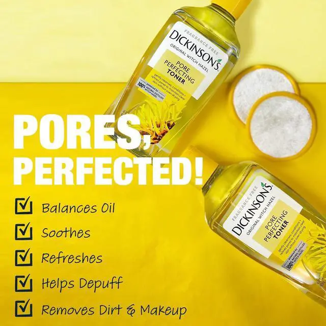 Alt view image 3 of 7 - Original Witch Hazel Pore Perfecting Toner | 100% Natural Distilled Witch Hazel | America's #1 Toner | Refines Pores | Removes Impurities & Oil | 16 Fl Oz