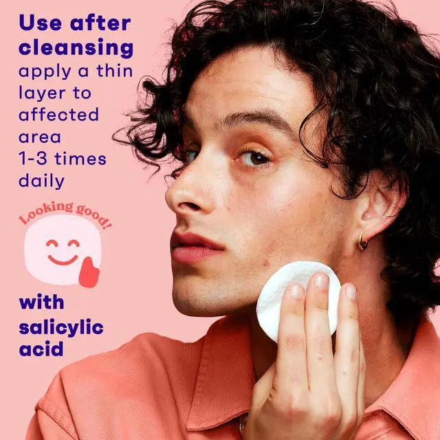 Alt view image 5 of 7 - Essentials Oil-Free Acne Toner, 2% Salicylic Acid Acne Treatment with Pro-Vitamin B5, Deep Pore Facial Toner for Blackheads & Pimples, Fragrance Free, 8 fl. oz