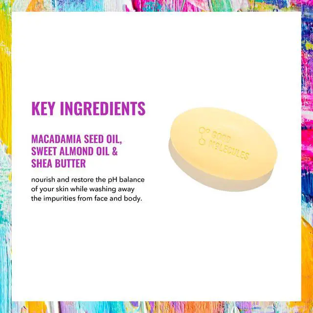 Alt view image 3 of 7 - Soap Free Bar with Shea Butter and Macadamia Seed Oil for Ultra Hydrating Body and Face Moisturizer - Skin Care